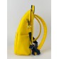 Комплект рюкзак и косметичка желтого цвета Alba Soboni