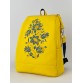 Комплект рюкзак и косметичка желто-синий  Alba Soboni