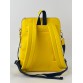 Комплект рюкзак и косметичка желто-синий  Alba Soboni