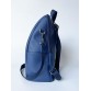 Комплект рюкзак и косметичка синий  Alba Soboni