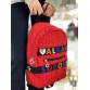 Красный детский рюкзак Alba Soboni