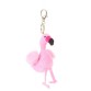 Брелок мягкая игрушка фламинго розовый Alba Soboni