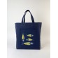 Темно-синя сумка для носіння на плечі Alba Soboni