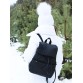Городской черный рюкзак для девушек Alba Soboni