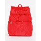 Червоний міської рюкзак з клапаном Alba Soboni