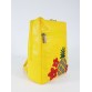 Рюкзак желтый с узором из ананаса Alba Soboni