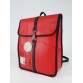 Червоний жіночий рюкзак з еко - шкіри Alba Soboni