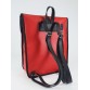 Красный женский рюкзак из эко - кожи Alba Soboni
