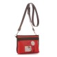 Червона жіноча сумка через плече Alba Soboni