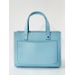 Красивая женская сумка голубого цвета Alba Soboni