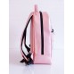 Рюкзак школьный розовый-перламутр Alba Soboni