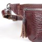 Практичная женская сумочка на пояс из кожи BagTop