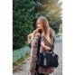 Комбінована жіноча сумочка - замш / шкіра BagTop