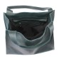 Красива зелена сумка з натуральної шкіри флотар BagTop
