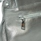 Жіноча срібна сумка через плече з пензликами BagTop