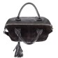 Комбінована жіноча сумочка - замш / шкіра BagTop