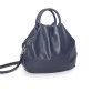 Вместительная женская сумка из синей кожи Bagtop