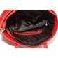 Жіноча сумка червоного кольору з натуральної шкіри  BagTop