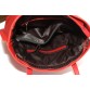 Женская сумка красного цвета с натуральной кожи  BagTop