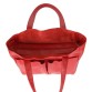 Красная кожаная сумка украинского производства  BagTop