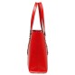 Червона сумка-шоппер зі шкіри Black Brier