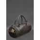 Шкіряна сумка Harper темно-коричнева краст BlankNote