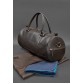 Шкіряна сумка Harper темно-коричнева краст BlankNote