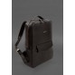 Шкіряний рюкзак на блискавці Cooper maxi темно-коричневий BlankNote