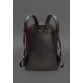 Кожаный городской рюкзак на молнии Cooper maxi темно-коричневый BlankNote