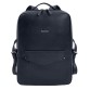 Кожаный городской рюкзак на молнии Cooper maxi синий BlankNote