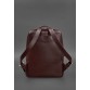 Шкіряний міський жіночий рюкзак на блискавці Cooper BlankNote