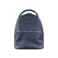 Кожаный женский мини-рюкзак Kylie синий BlankNote