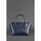 Шикарна жіноча сумка Midi темно-синього кольору BlankNote