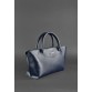 Шикарна жіноча сумка Midi темно-синього кольору BlankNote
