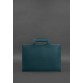 Жіноча сумка для ноутбука і документів малахіт - зелена BlankNote