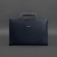 Женская сумка для ноутбука и документов темно-синяя BlankNote