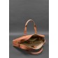 Шкіряна сумка-портфель для ноутбука та документів світло-коричнева Crazy Horse BlankNote