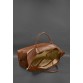 Шкіряна дорожня сумка світло-коричнева краст BlankNote