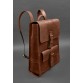 Кожаный рюкзак Brit свето-коричневый Crazy Horse BlankNote
