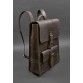 Кожаный рюкзак Brit темно-коричневый BlankNote