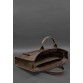 Кожаная сумка для ноутбука и документов темно-коричневая Crazy Horse BlankNote