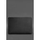 Горизонтальный кожаный чехол для MacBook Pro 13'' Черный BlankNote