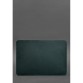 Шкіряний чохол для MacBook 14 дюйм зелений BlankNote