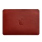 Чохол із натуральної шкіри для MacBook 13 дюйм червоний BlankNote