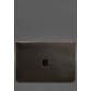 Шкіряний чохол-конверт на магнітах для MacBook 16 дюйм темно-коричневий Crazy Horse BlankNote