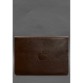 Кожаный чехол-конверт на магнитах для MacBook 15 дюйм бордовый BlankNote