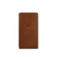 Кожаный чехол для iPhone 12 cветло-коричневый BlankNote