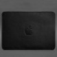 Кожаный чехол для MacBook Air 15-inch 2023 черный BlankNote
