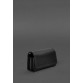 Кожаный футляр (чехол) для АйКьюОС черный BlankNote