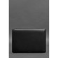 Кожаный чехол для MacBook 14 дюйм черный Crazy Horse BlankNote